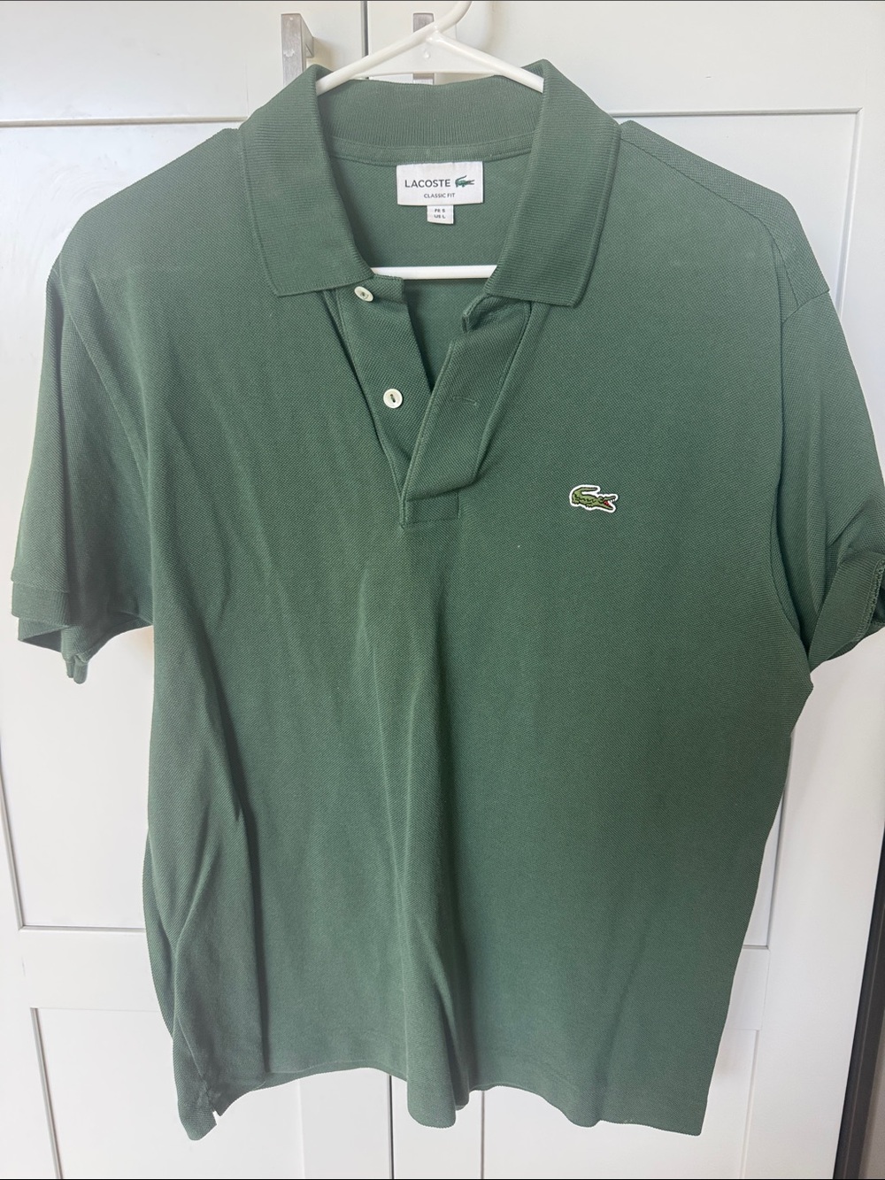 Lacoste Dark Green Classic Pique Polo